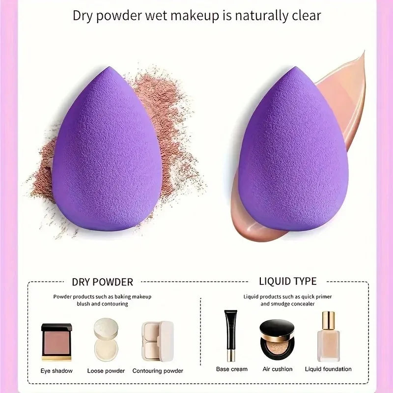 12Pcs Professional Makeup Sponge Set