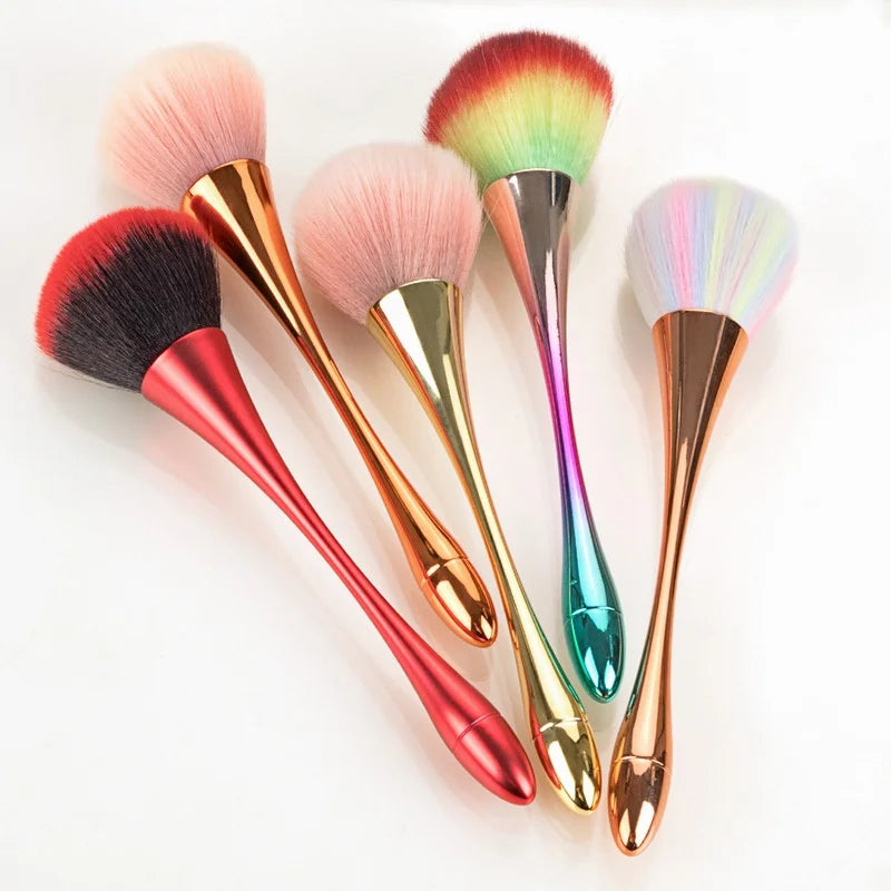 Nail Dust Cleaning Brush 7 Styles Professional Nail Art Make Up Brushes