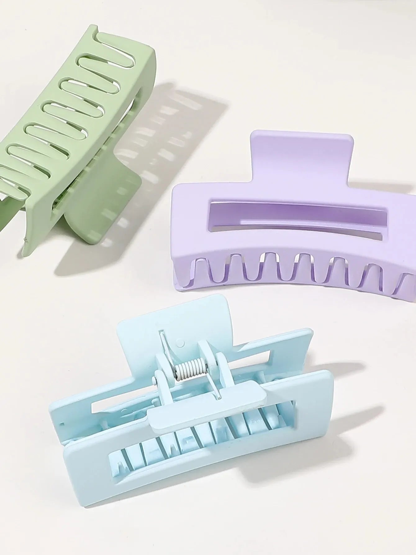 7 Pcs Big Hair Claw Clips