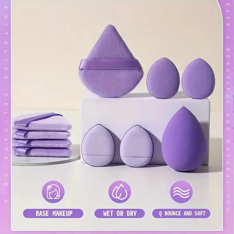 12Pcs Professional Makeup Sponge Set