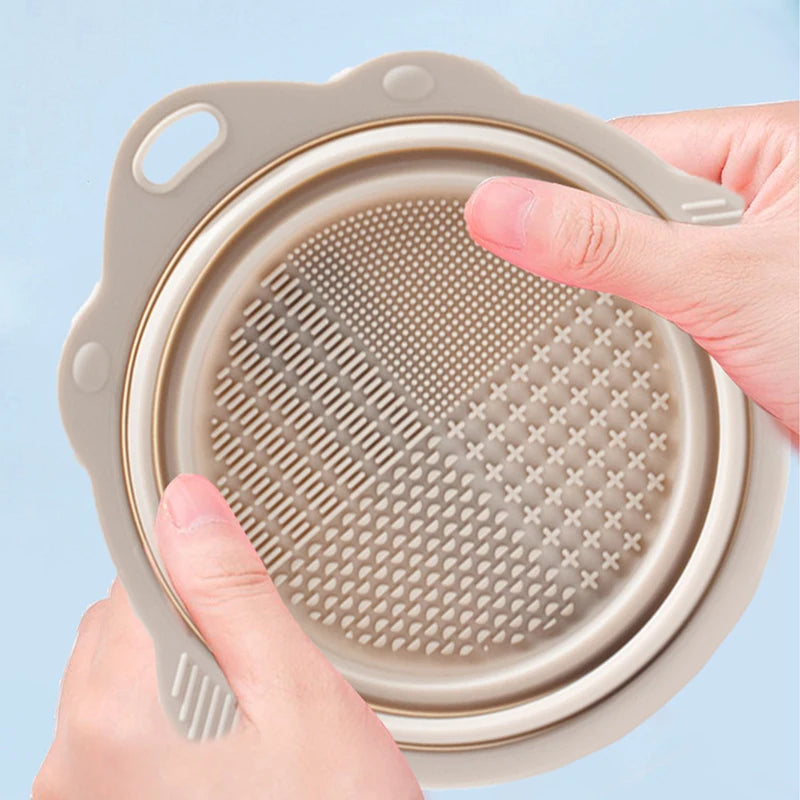 Makeup Brush Cleaner Cleaning Bowl