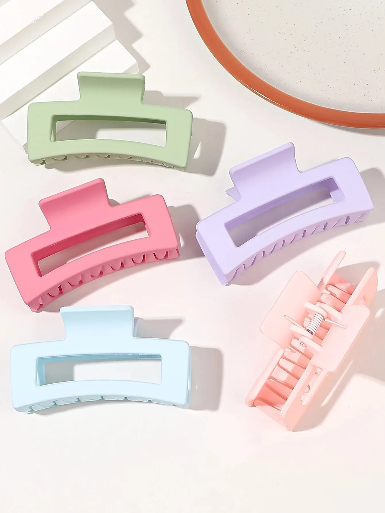 7 Pcs Big Hair Claw Clips