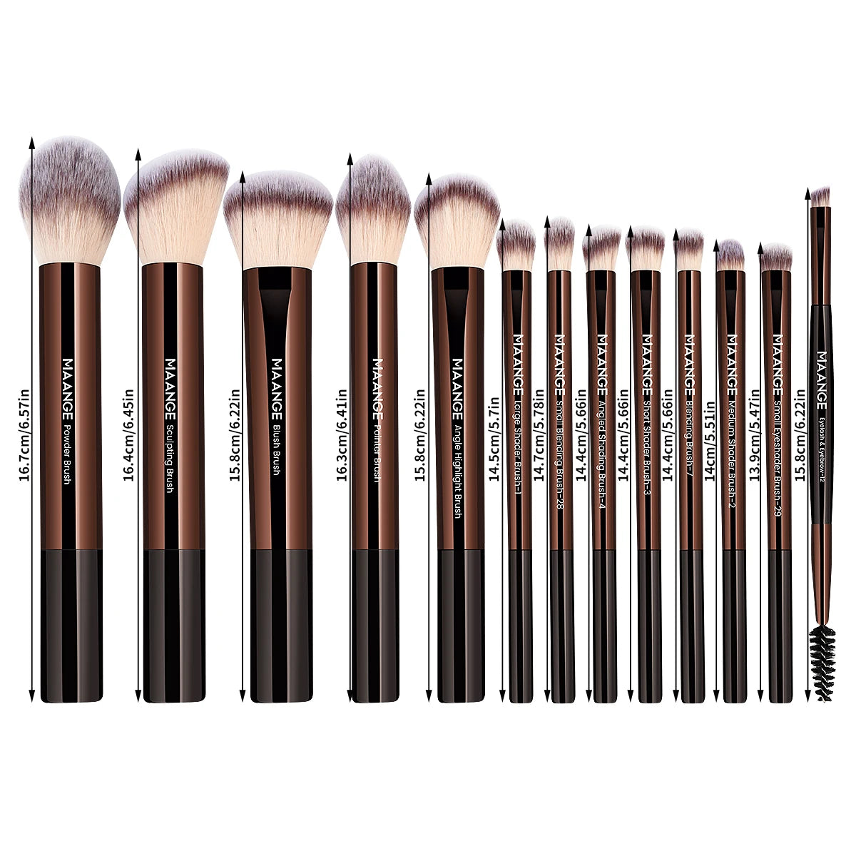 MAANGE 13PCS Makeup Brush Set