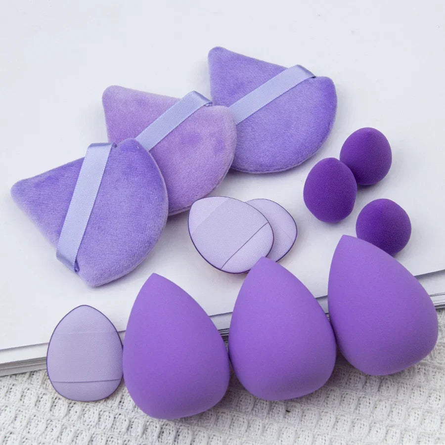 12Pcs Multicolor Makeup Sponge Blender