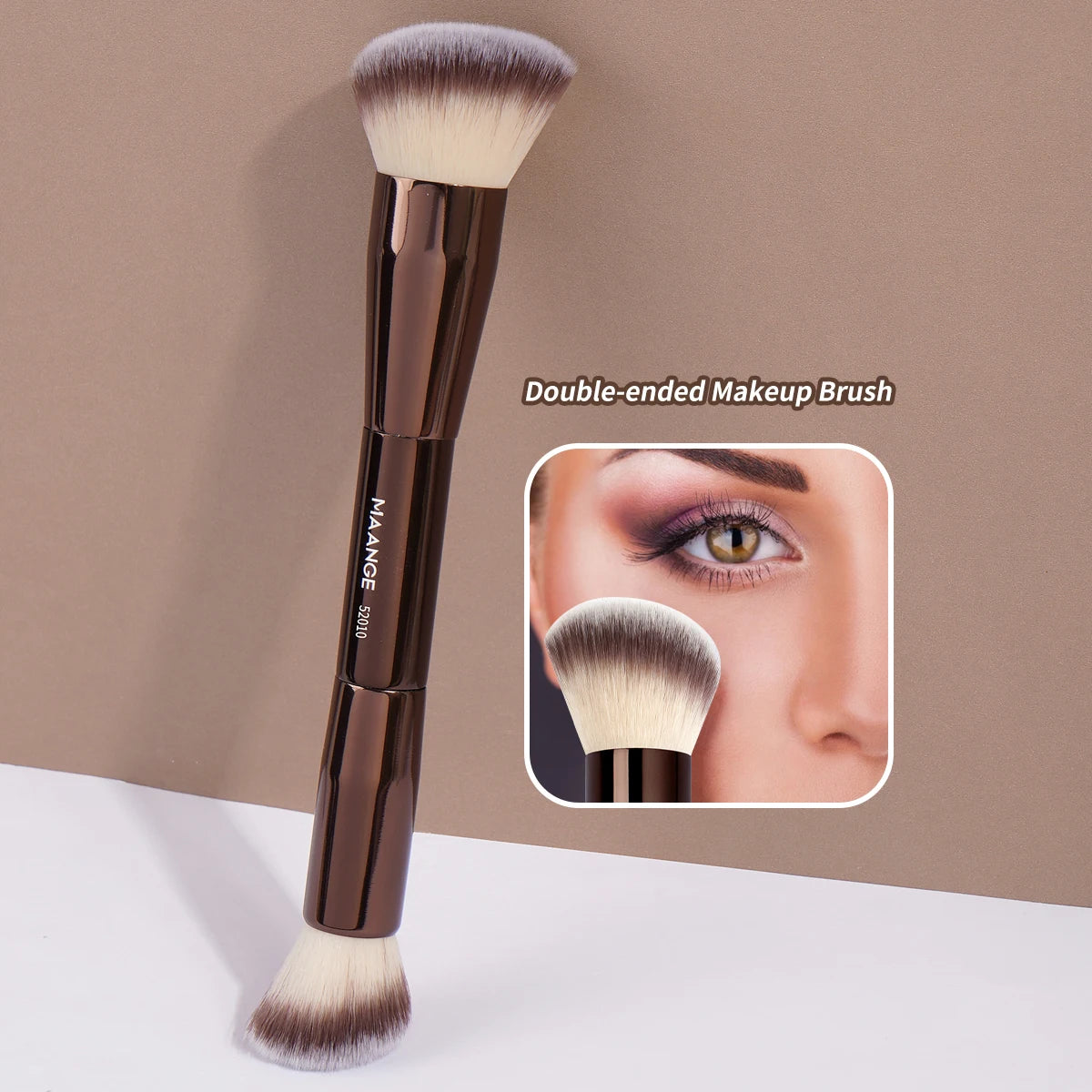 MAANGE 1PCS Double Ended Foundation Brush