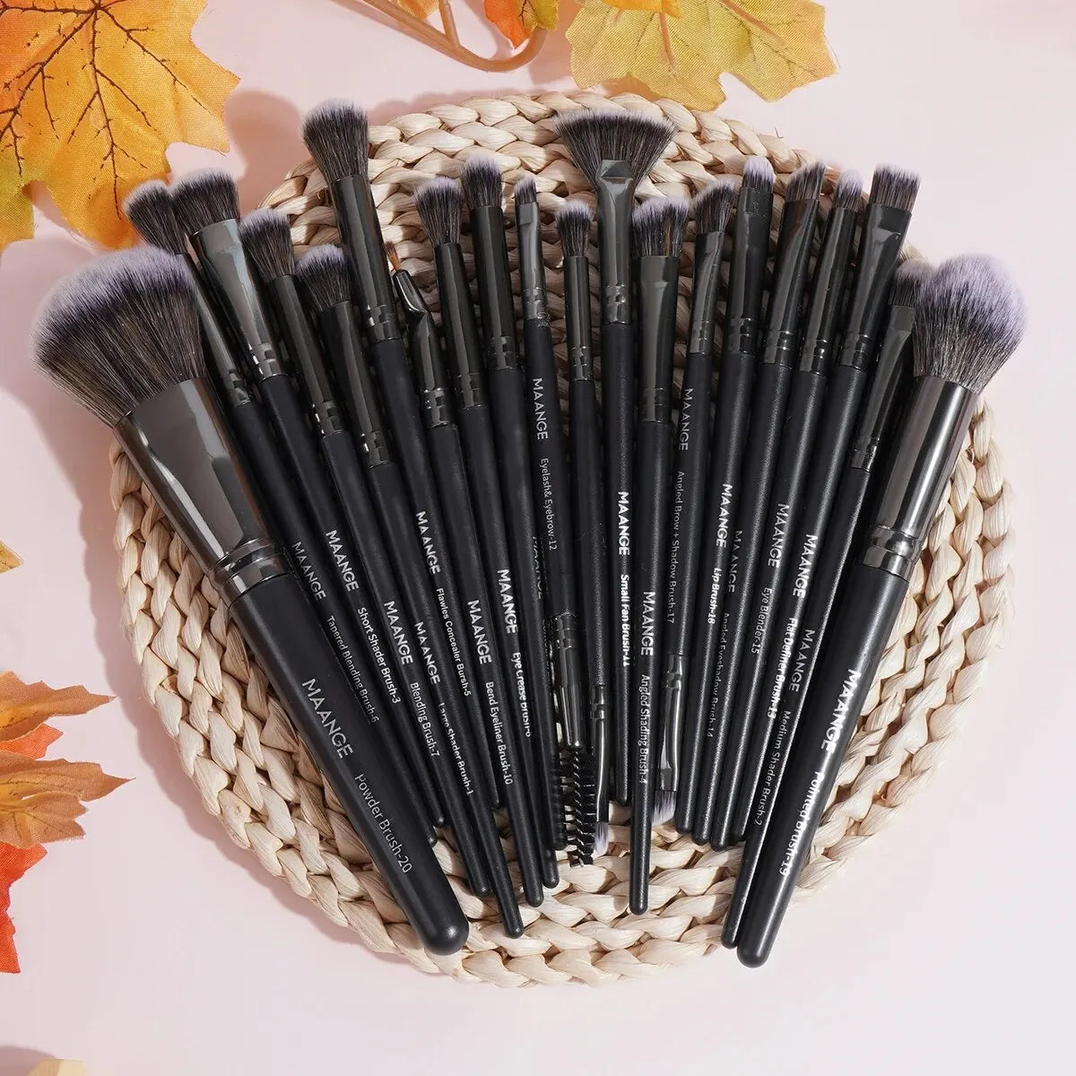 MAANGE 20Pcs Professional Makeup Brushes