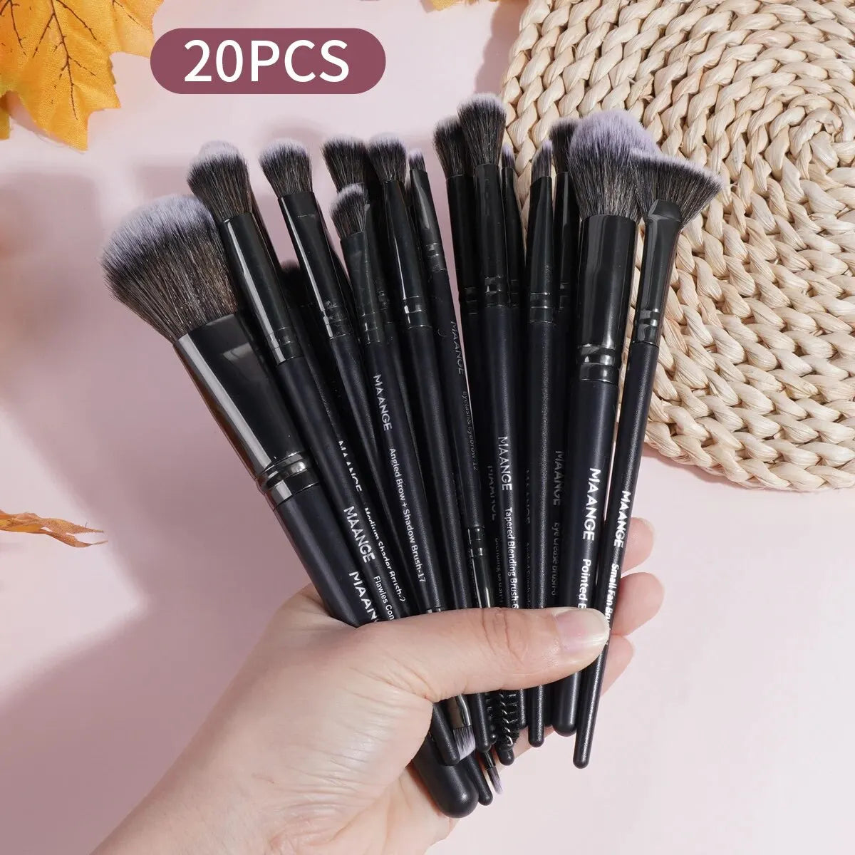 MAANGE 20Pcs Professional Makeup Brushes
