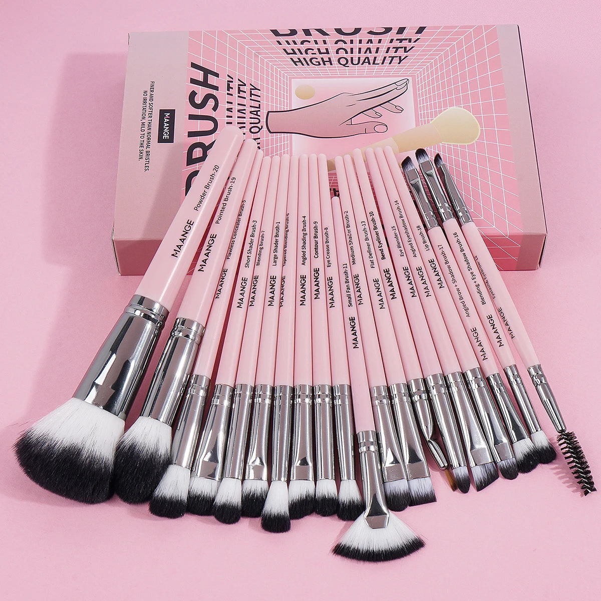 MAANGE 20pcs Professional Makeup Brushes Set