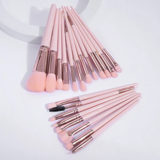 MAANGE 20PCS Makeup Brush Cushion Puff Set
