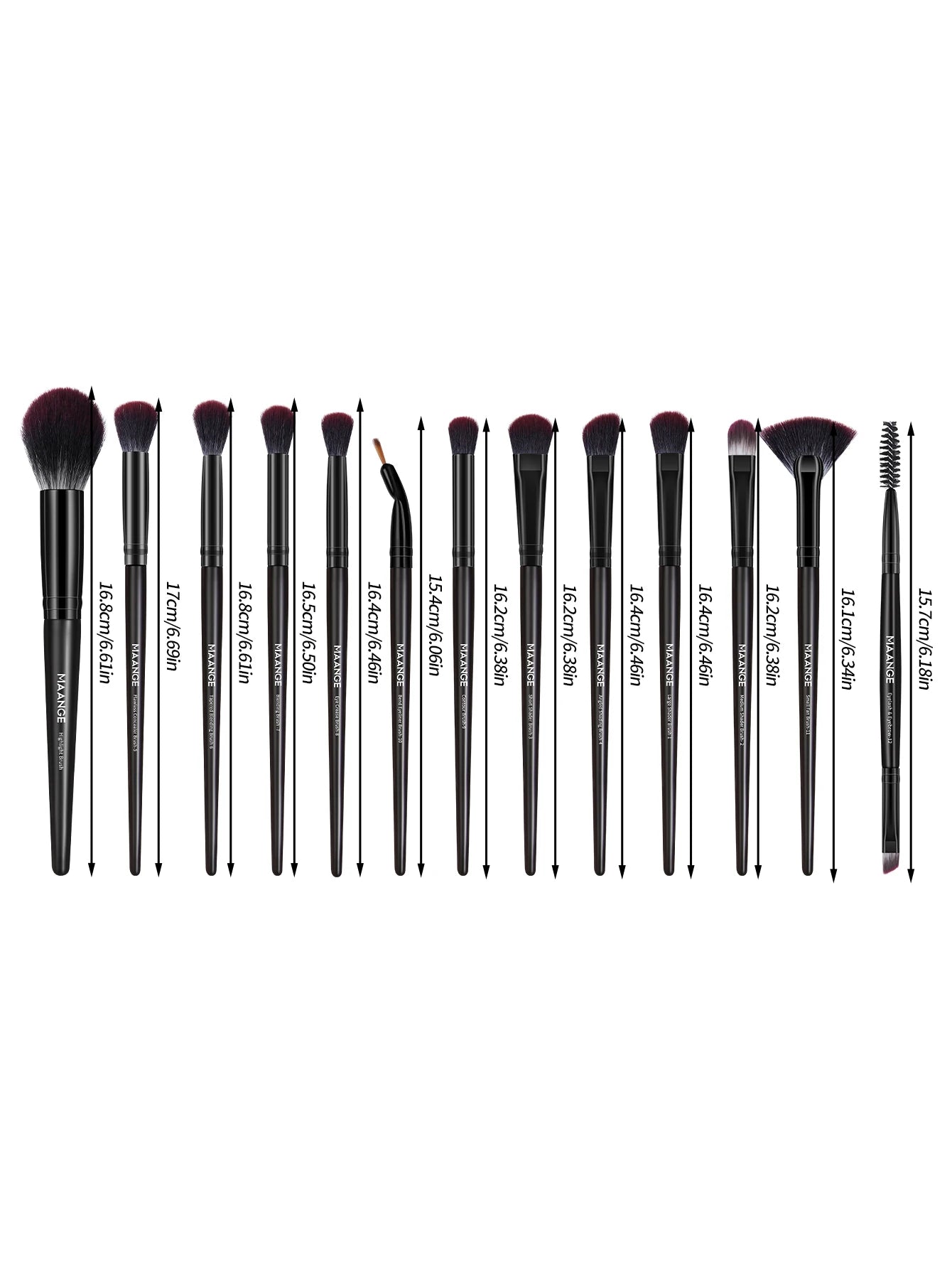 MAANGE 23pcs/Set Makeup tool