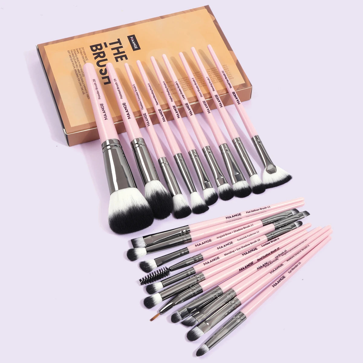 MAANGE 20pcs Professional Makeup Brushes Set