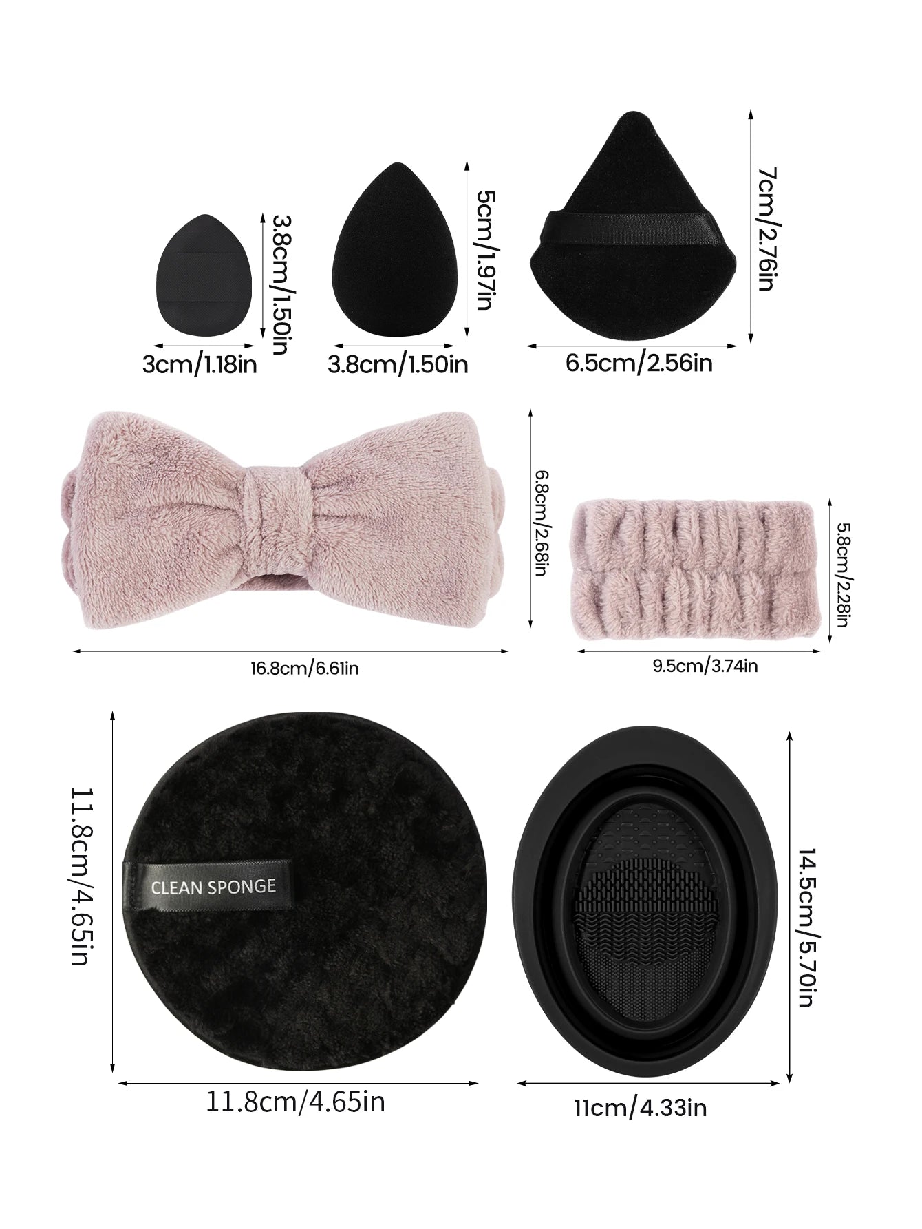 MAANGE 23pcs/Set Makeup tool
