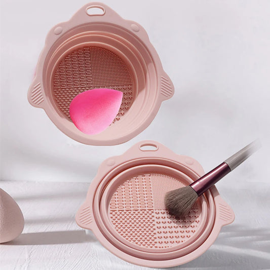 Makeup Brush Cleaner Cleaning Bowl
