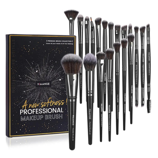 MAANGE 20Pcs Professional Makeup Brushes
