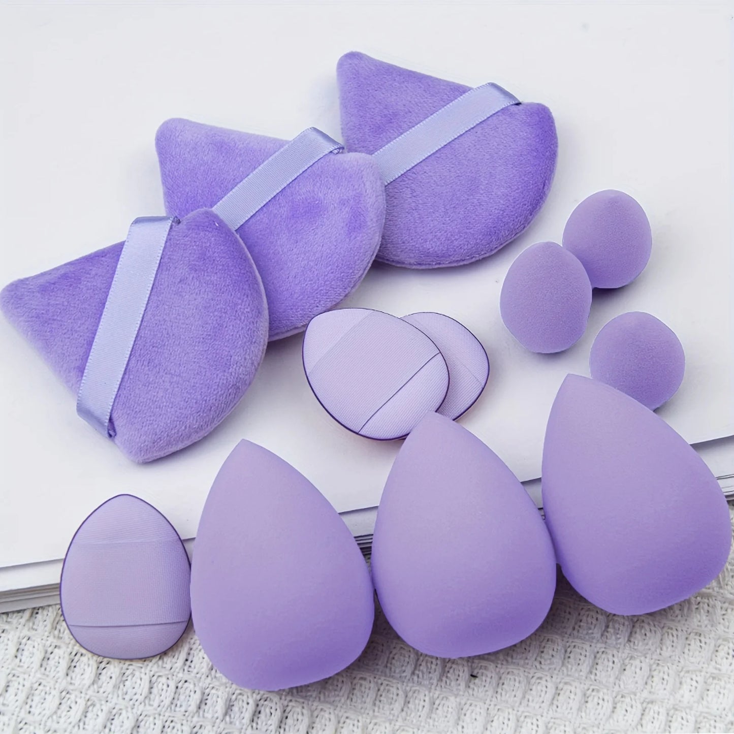 12Pcs Professional Makeup Sponge Set
