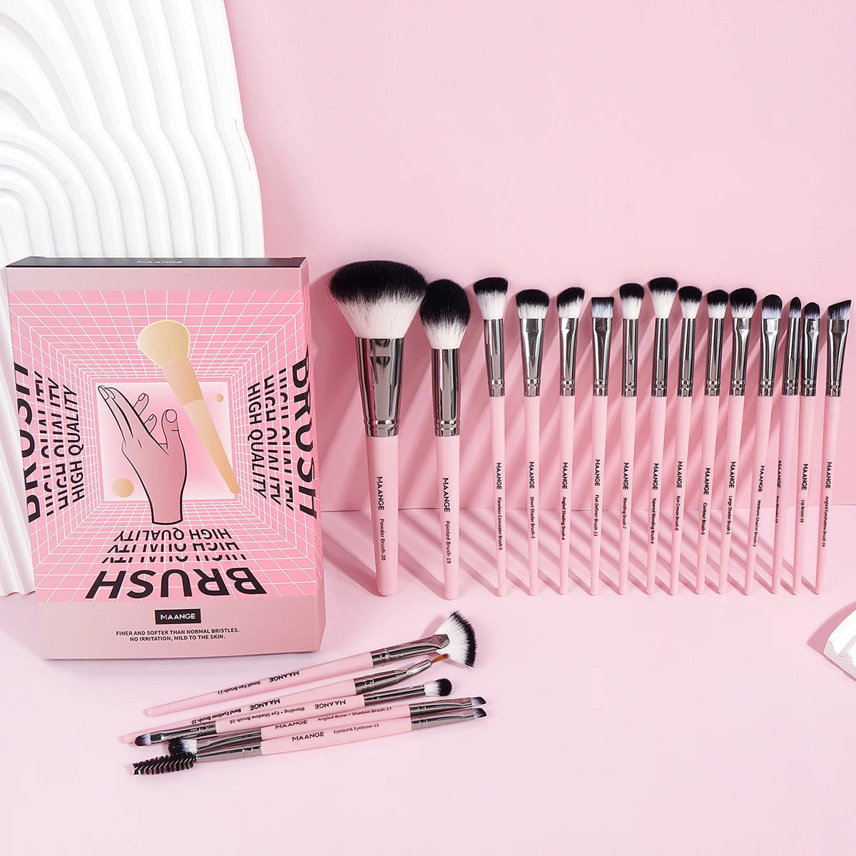 MAANGE 20pcs Professional Makeup Brushes Set