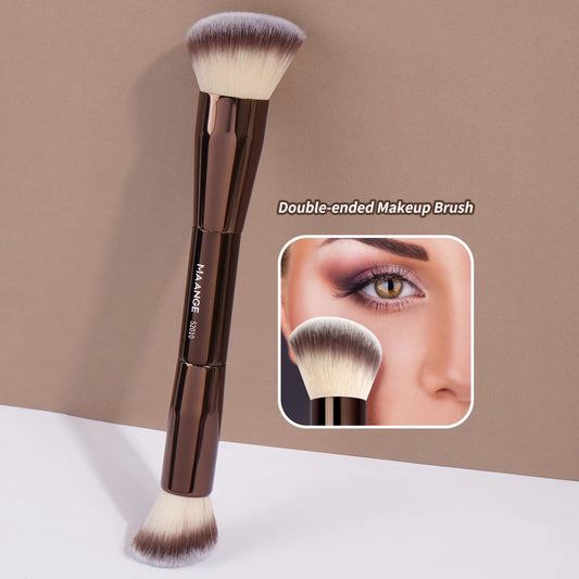 MAANGE 1PCS Double Ended Foundation Brush