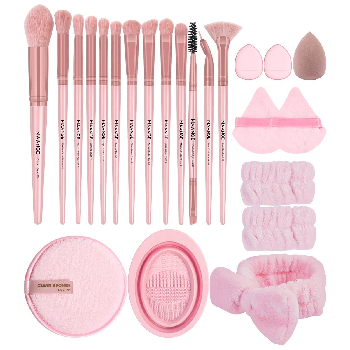 MAANGE 23pcs/Set Makeup tool