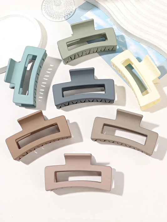 7 Pcs Big Hair Claw Clips